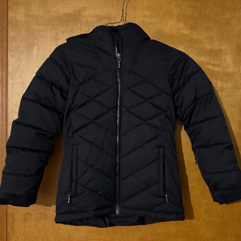 Kids Black Quilted Jacket